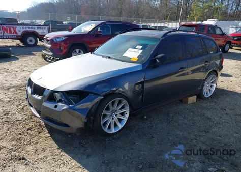 2007 BMW 328Xi z USA, uszkodzony, nr VIN WBAVT73517FV35811